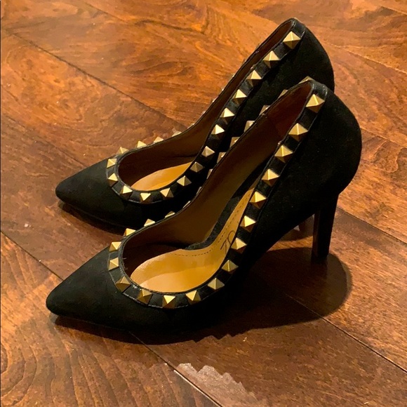 LOLA CRUZ leather / suede shoes pumps size 36 / 6 - Picture 5 of 7